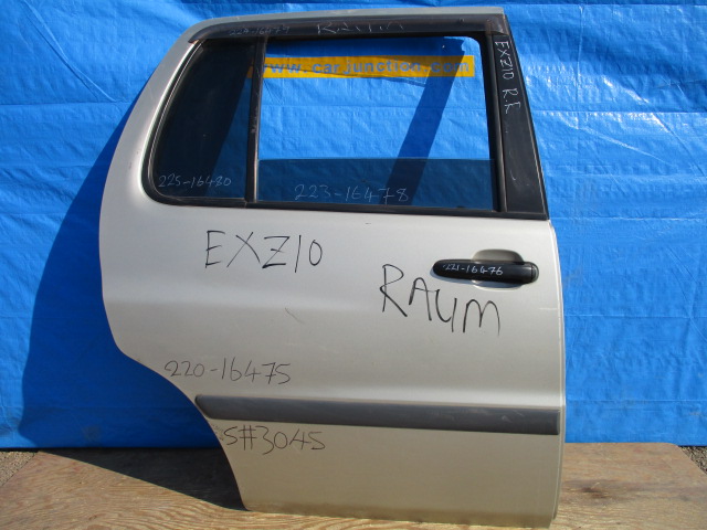 Used Toyota Raum OUTER DOOR HANDEL REAR RIGHT